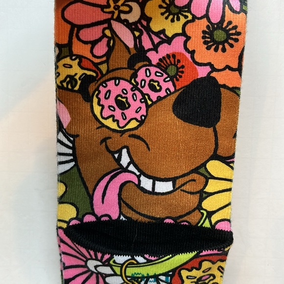 STANCE X Scooby-Doo Snackin Scoobs Floral Crew Casual Socks Men's SZ L 9-13 - Picture 9 of 11